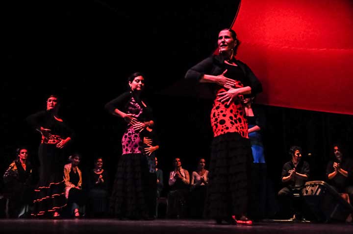 Show de Flamenco La Argentina da Cuadra Flamenca da apresentao realizada no Club Athletico Paulistano em 2012. Foto: Osmar Fermozelli