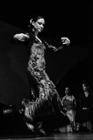 Show de Flamenco La Argentina da Cuadra Flamenca da apresentao realizada no Club Athletico Paulistano em 2012. Foto: Osmar Fermozelli