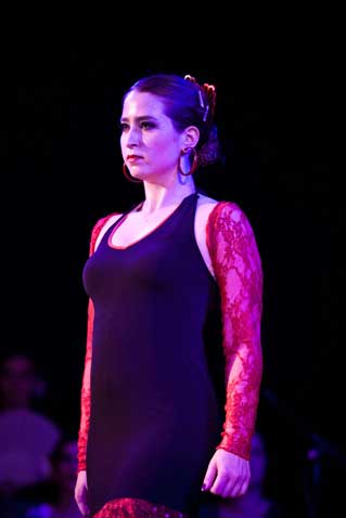 Show de Flamenco La Tasca da Cuadra Flamenca realizada no Teatro Folha em 2011. Vera Alejandra. Foto: Pedro Napolitanos Prata