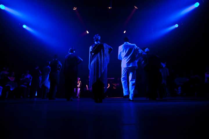 Show de Flamenco La Tasca da Cuadra Flamenca realizada no Teatro Folha em 2011. Vera Alejandra. Foto: Pedro Napolitanos Prata