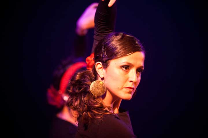 Show de Flamenco La Tasca da Cuadra Flamenca realizada no Teatro Folha em 2011. Vera Alejandra. Foto: Pedro Napolitanos Prata