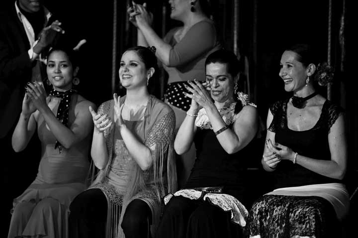 Show de Flamenco La Tasca da Cuadra Flamenca realizada no Teatro Folha em 2011. Vera Alejandra. Foto: Pedro Napolitanos Prata