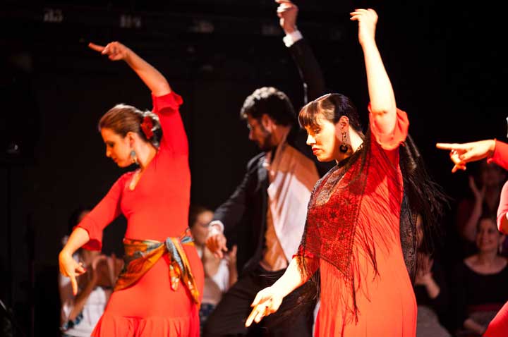 Show de Flamenco La Tasca da Cuadra Flamenca realizada no Teatro Folha em 2011. Vera Alejandra. Foto: Pedro Napolitanos Prata