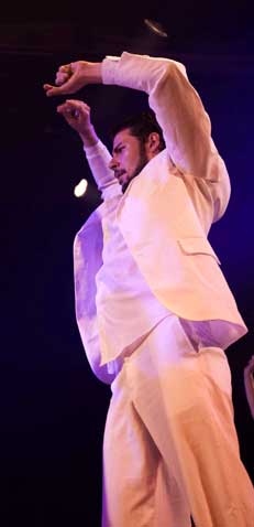 Show de Flamenco La Tasca da Cuadra Flamenca realizada no Teatro Folha em 2011. Vera Alejandra. Foto: Pedro Napolitanos Prata