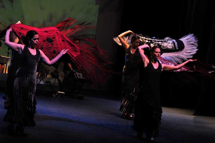 Show de Flamenco Lorca con volantes y boleros da Cuadra Flamencaapresentao realizada no Club Athletico Paulistano em 2010. Foto: Fabio Figueiredo