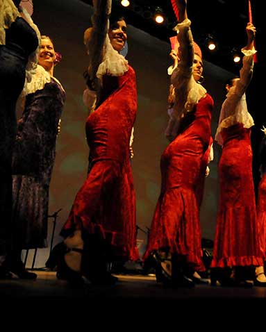 Show de Flamenco Lorca con volantes y boleros da Cuadra Flamencaapresentao realizada no Club Athletico Paulistano em 2010. Foto: Fabio Figueiredo