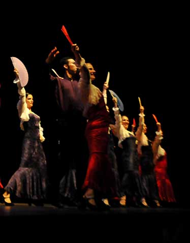 Show de Flamenco Lorca con volantes y boleros da Cuadra Flamencaapresentao realizada no Club Athletico Paulistano em 2010. Foto: Fabio Figueiredo